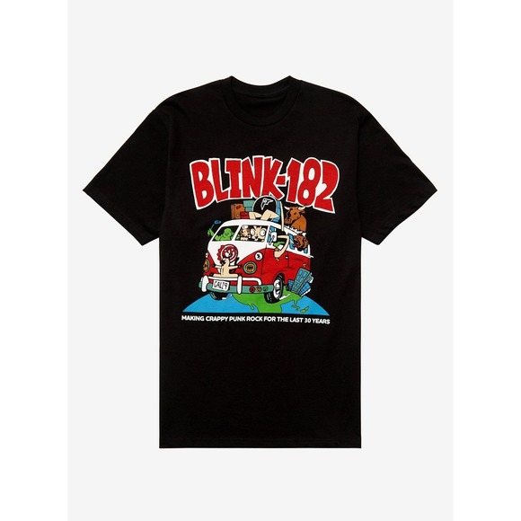 Blink-182 Crappy Punk Rock T-Shirt - Picture 1 of 4